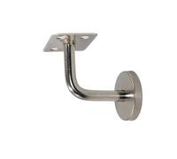 10pcs Handrail Bracket Bannister Wall Support Hand Rail Balustrade Mopstick Strong Staircase Fixing Accessories Para Pasamanos(FLAT SUPPORT)