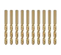 10PCS Helicoidales de HSS 3.0mm con 5% de Cobalto,para Perforación en Metales,Acero Inoxidable,Madera, Plástico, y Hierro - Rendimiento Profesional y Durabilidad para Proyectos de Bricolaje