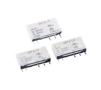 10pcs HF41F-5-ZS HF41F-12-ZS HF41F-24-ZS 5V 12V 24V Ultar Thin Power Relay 5PIN(HF41F-24-ZS)