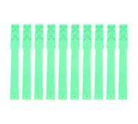 10pcs Identification ID Collars Bands, Cow Cattle Marking Ring Supplies for Farm Livestock, Cattle Identification Ring and Foot Band Set, Multi-purpose Livestock ID Collars for Cow (Verde)