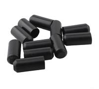 10pcs impermeable caliente retráctil para extremo de cable tubo termorretráctil para protección robusta, adecuado para telecomunicaciones y uso de energía (20 × 45 mm)