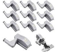 10pcs Lámpara LED Bisagra Lamp para Bisagras de Armarios Luz Universal Gabinete Armario Bisagra LED Color Blanco Cálido para Cocina Muebles Armario Puerta Del Armario Bisagra