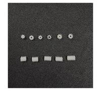 10pcs/lot 0.5M Gear Toy Car Transmission Pinion Worm Gear For 1.5mm/2mm Shaft Gear 8 TEETH 2MM SHOULDER