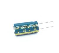 10pcs/lot 1500uf16V Low ESR/Impedance high frequency aluminum electrolytic capacitor size 10 * 20 16V 1500uf 20% BIANMTSW