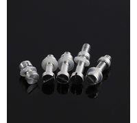 10Pcs M2.5 Tornillos Tornillo Tuerca Arandelas Juego Placa Giratoria Cartucho del Cabezal Stylus Montaje Vinilo LP Reproductor de Discos