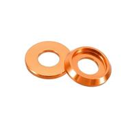 10pcs M2-M8 Anodized Aluminium Conical Countersunk Cup Washer