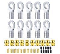 10pcs M4 Link Varina de Enlace End Bola Bola Cabeza Tornillo de la Mano Derecha Compatible con 1 10 Escala RC Las Partes del automóvil RC 90046