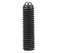 10pcs m8 acero al carbono tornillo rosca bola negro resorte émbolos conjunto hexagonal zócalo resorte émbolo(M8*30)