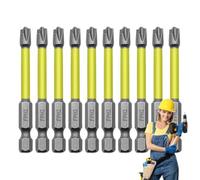 10Pcs Magnetic Phillips Screwdriver Bits - CR V Drill Bit Set