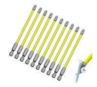 10Pcs Magnetic Phillips Screwdriver Bits - CR V Drill Bit Set