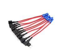 10pcs Mini Add-A-Circuit Blade Style ATM Tap Low Fusible Holder for Car Truck