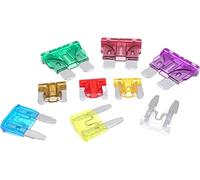 10pcs mini micro fusibles 5a 7. 10a 15a 20a 25a 30a 35a 40a AMP Clip Surtido Auto Blade Tipo de fusible Fusible for camión automóvil(15a,Micro)