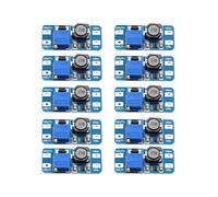 10PCS, MT3608, Convertidor DC-DC, Regulador Boost, MóDulo de AlimentacióN USB, 2V-24V una 5V-28V, Salida 2A, Micro-USB