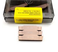 10pcs N123G2 0200 0300 0400 CR1125 TF4225 2mm 3mm 4mm Metal Turning Tool CNC Machine Milling Tool Carbide N123 G2 Lathe Tool(N123G2 0300 TF4225,New packaging)