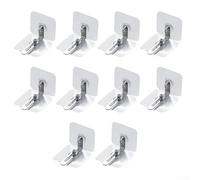 10PCS No Punch Furniture Connection Kit Anti Tip Correas para Seguridad Infantil (L)