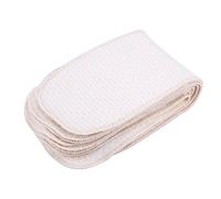 10pcs Pañal de Tela Reutilizables para bebé, Pañales de algodón suave Pañales reutilizables Paño multifuncional Transpirable inserto Pañal de absorción de agua Baberos para bebés recién nacidos