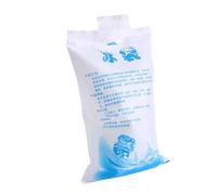 10pcs Paquetes de Gel de Hielo Seco PE de Grado Alimenticio Freezable Bolsa de Gel de Enfriamiento para Almacenamiento de Alimentos(400ml)