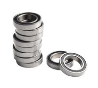 10pcs Para RS Delgado Ranura Profunda Rodamientos 6801 6806 para Aplicaciones de Carga Radial y Axial en Maquinaria (6804RS)