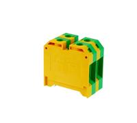 10Pcs PE Wire Conductor EK-35/35 Connector Ground Screw Connection Din Rail Terminal Blocks EK35/35