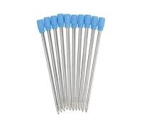 10Pcs Pen Refill Ballpoint Replacement Refill for Twist Action Ballpoint Pens Standard Refills Cartridge Black Ink Refills