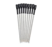 10Pcs Pen Refill Ballpoint Replacement Refill for Twist Action Ballpoint Pens Standard Refills Cartridge Black Ink Refills
