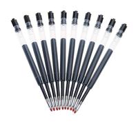 10Pcs Pen Refill Ballpoint Replacement Refill for Twist Action Ballpoint Pens Standard Refills Cartridge Black Ink Refills