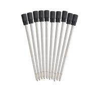 10Pcs Pen Refill Ballpoint Replacement Refill for Twist Action Ballpoint Pens Standard Refills Cartridge Black Ink Refills