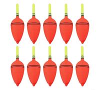 10pcs Pesca Electrónica Flotadores Material Plástico Ligero Y Flota Para Mar Y Para Pesca De Roca (25g)