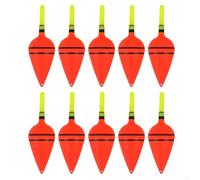 10pcs Pesca Electrónica Flotadores Material Plástico Ligero Y Flota Para Mar Y Para Pesca De Roca (40g)