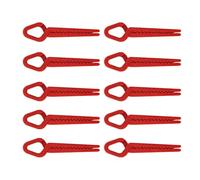 Ｚｉａｌｏｆｉ 10pcs Protector de esmalte de uñas para dedos herramientas de manicura de clavos de agarre cómodos clips de