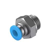 10pcs Push-in Fitting QS QS-G1/8-G1/4-G3/8-G1/2-4-6-8-10-12-16 186095 186096 186098 186097 186099 186101 186350 186100 186102 186103(QS-G1-4-6 186097)