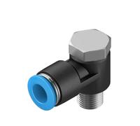 10pcs Push-in L-fitting QSLV QSLV-G1/8-G1/4-G3/8-G1/2-4-6-8-10-12-16 186137 186138 186140 186139 186141 186143 186142 186144 186145(QSLV-G1-2-12 186146)