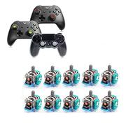 10PCS Reemplazo de joystick analógico 3D, Joystick Controller Joysticks compatibles con Xbox One / PS4 Controlador de juego inalámbrico Thumb Sticks Controller Joypad Left Right Gamepad Sensor Axis