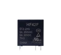 10PCS relay JZC-42F HF42F-012-2HS 5A250VAC 6PIN 2 group normally open EKFBQBGW
