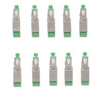 10pcs SC/APC 10dB Atenuador de Fibra Óptica para Aplicaciones de Radiodifusión y Televisión, Mejorando el Rendimiento y la Estabilidad de la Red Óptica
