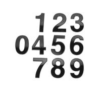 10pcs Self Adhesive House Hotel Numbers 0-9 Mailbox Number House Decor Number - q38