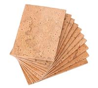 10PCS / Set Hoja de Corcho para Saxofón, Saxofón Universal Hoja de Corcho para Juntas de Cuello Accesorios para Instrumentos Corcho para Cuello de Saxofón para Mejorar la Calidad