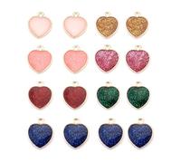 10Pcs Shiny Glitter Heart Shape Enamel For Bracelets Necklace Jewelry Making Supplies Diy Keychain Accessories Charms Fashion in practical