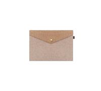 10pcs Simple A4/A5 Canvas Felt File Briefcase Paper Holder Document Bag Folder Portable Organizer Stationery Office Supply Para Escritorio