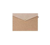 10pcs Simple A4/A5 Canvas Felt File Briefcase Paper Holder Document Bag Folder Portable Organizer Stationery Office Supply Para Escritorio