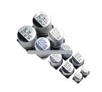 10PCS SMD Aluminum Electrolytic Capacitor 50V 33UF 6.3X7.7MM Capacitance Meters