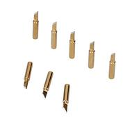 10Pcs Soldering Iron Tips Replacement | Gold - Plated 900M Series for 60W Iron | Fast Heating & Guard | Welding for Electronics/DIY/Repairs (Gold 900M-T-K)