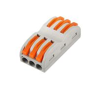 10PCS SPL-3 Electrical Wiring Terminals Household Wire Connectors Fast Terminals For Connection of Wires Lamps and Lanterns