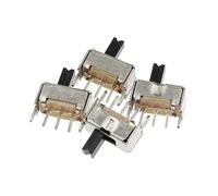 10PCS SS12D07 Vertical Slide Switch 1P2T 3 Pin Toggle Switch SMD PCB DPDT Vertical Switch