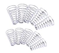 10pcs Stainless steel Springs Tower Springs Conical Cone Return Compression Small Springs Tower Pressure Spring for Repair Wire Dia 0.3/0.4/0.5/0.6/0.7/0.8mm (0.6*6*9*22*8)