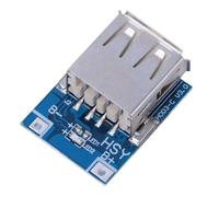 10Pcs Step Up Módulo de fuente de alimentación 5V 1A Boost Batería de litio Tarjeta de protección de carga USB (entrada 3.7V, salida 5V/1A)