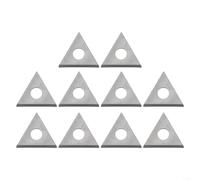 10pcs TCGT16T304AK Insertos de carburo TCGT32 51AK Hoja de torneado para procesamiento de aluminio