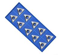 10pcs TCGT2 1 5 1 Insertos de torneado de carburo cementado TCGT110204 AK N01 para control de virutas y para acabado brillante en componentes de aluminio