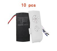 (10pcs) Timing Transmitter Receiver Smart Universal Ceiling Fan Light Remote Controller Kit Distance Remote Switch Speed Control Parts