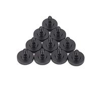 10Pcs Tornillo adaptador de 1/4 in, Universal Adaptador de conversión macho a hembra de 1/4 in Fotografía de tornillo Pieza de repuesto para soporte de flash de cámara dual en forma